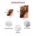 thumbnail image 7 of Blue Marble Kitchen Dish Towels for Drying Dishes Set of 2, Modern Ombre Abstract Ink Painting Art Waffle Weave Microfiber Hand Tea Bathroom Towels Quick Dry & Absorbent Towel 15.7x23.6, 7 of 7