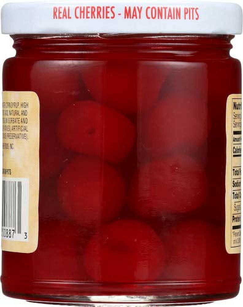 Reese Red Maraschino Cherries with Stem, 10-Ounces (Pack of 12)