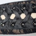 thumbnail image 2 of Mujeres Sexy Encaje Vendaje Guantes Largos Hasta El Codo Guantes Cinta Remache Medio Dedo Guantes Para Club Nocturno Cosplay Mascarada Scienceny AP007546-01, 2 of 6