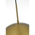 thumbnail image 6 of Living District Eclipse 14" Pendant Frosted White Shade In Satin Gold, 6 of 9