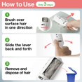 thumbnail image 3 of Removedor de pelo de mascota Pet Hair Remover 猫壱 Necoichi Purrfection de microfibra, 3 of 6