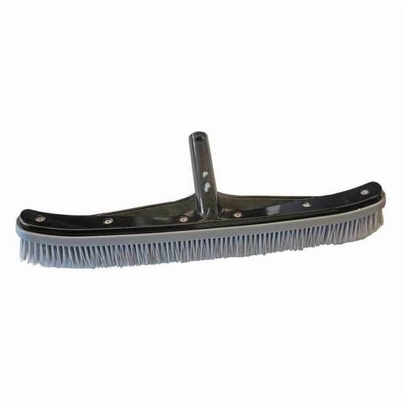 Jed Pool Tools Pool Brush, Al, Black/Gray/Enameled, 18" L 70-292