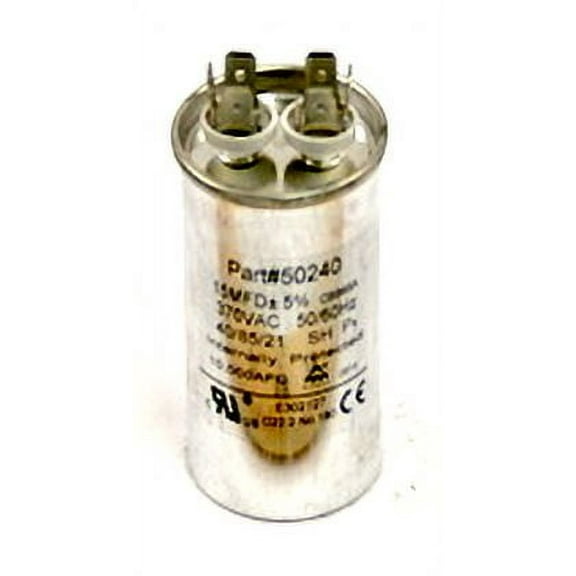 Marvair 50240 - 15MFD 370V Round Run Capacitor
