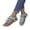 Blue, variant on Orthopedic Flat Sandals for Women, Ring Toe Wide Width Footwear with Elastic Strap, Elegant Boho Flower Accents Flip Flop Sandals ,Comfortable Thin Sole Shoes for Wedding Beach