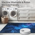 thumbnail image 5 of ODIKA 8'x10' Machine Washable Non-Slip Area Rug, Starry Sky Glitter High Traffic Rug, Blue, 1499, 5 of 7