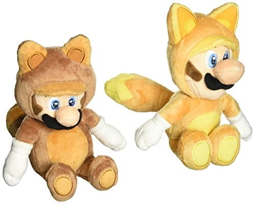 Flying Racoon Fire Mario 8/" Super Mario #SM Plush Doll