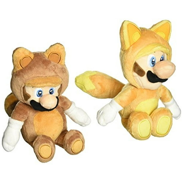 raccoon mario plush