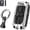 Silver, variant on Key Fob Cover Compatible with Mazda 3 Hatchback CX4 CX5 CX8 CX9 CX-30 Keychain Case Holder Protector,Black