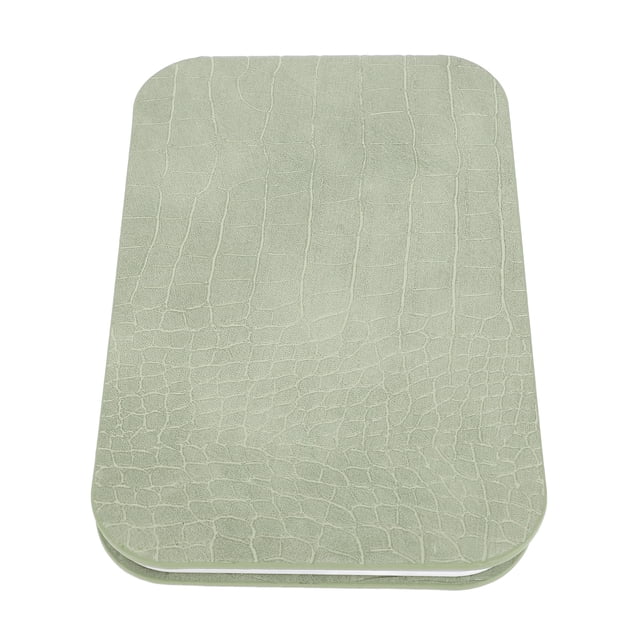 Miroir de Maquillage Pliable avec Lumières LED, Gradation Continue Miroir Portable pour Maquillage avec Luminosité et Température de Couleur Réglables, Support Triangulaire pour Stabilité