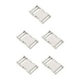 thumbnail image 2 of Youkk Metal Bag Webbing Belt Buckle Clip Clasp Stylish and Sturdy Silver Inner diameter 25mm 5Set, 2 of 6