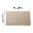 thumbnail image 3 of Carpet Polyester Carpet Memory Cotton Outdoor Indoor And Outdoor Bathroom Kitchen Carpet Floor Mat Grid 60X40Cm Antique Copper Color, 3 of 6