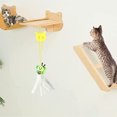 thumbnail image 4 of 3 juguetes para gatos de interior, juguetes retráctiles para gatos, juguetes deportivos para gatos, juguetes para gatos que rebotan en la puerta con cuerda, 4 of 5
