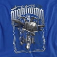 thumbnail image 2 of Batman Nightwing Biker Women's T Shirt, Royal, X-Large, 2 of 6