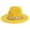Yellow, variant on Valora Western Hat for Men and Women - Rhinestone Heart Flat Brim Cowboy Hat for Party Dance Accessory Cowboy Cap Red