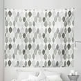 thumbnail image 1 of Leaf Tapestry, Woodland Forest Pattern with Abstract Leaves Sketch Art Style, Fabric Wall Hanging Decor for Bedroom Living Room Dorm, 5 Sizes, Charcoal Grey Pale Grey, by Ambesonne, 1 of 1