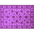 thumbnail image 1 of Ahgly Company Indoor Rectangle Oriental Purple Industrial Area Rugs, 7' x 10', 1 of 4
