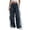 D-Blue187, variant on Women's Leopard Sweatpants Y2k Baggy Wide Leg Side Striped Streetwear Trousers