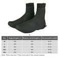thumbnail image 7 of Waterproof Reflective Cycle Shoes Covers Windproof Reusable Thermal Bike Overshoes For Men Women, 7 of 7