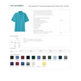 thumbnail image 2 of Port Authority TLK420 Men's Tall Polo Shirt - Blueberry - 3X-Large Tall, 2 of 2