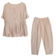 thumbnail image 5 of Traje de moda para mujer, nuevo estilo de verano, ligero y maduro, ropa de mujer, estilo occidental, informal, mamá, traje fino de dos piezas, 5 of 5