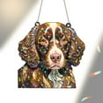 thumbnail image 6 of 89Bloom American Water Spaniel Stained Glass Hologram Ornament, Dog Stained Glass Suncatcher Ornaments Home Decor, Dog Holographic Ornaments, 6 of 7