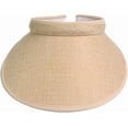thumbnail image 2 of Cloth Covered Slip On Visor, Sun Sports Visor Hats Cap for Women Adjustable Cap, 2 of 4