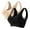 Beige/Black, variant on WREESH 2 Pack Sports Bras for Women, Seamless Comfortable Yoga Bra with Soft Pads Beige