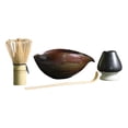 thumbnail image 2 of 4x de Matcha Japonés Accs con Cuenco de Cerámica Tradicional Multiusos con Soporte Profesional con Cucharilla para l Principiante E BLESIY batidor de matcha, 2 of 4
