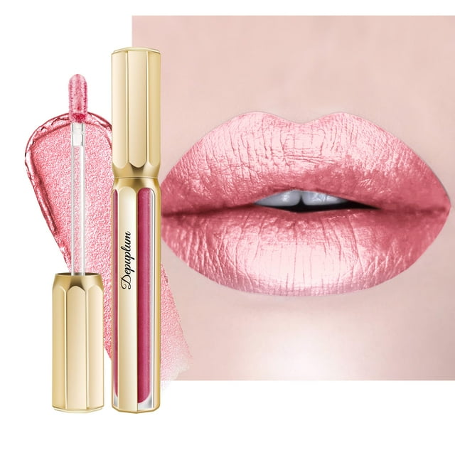 Lápiz labial Depuplum DP114 Daytime Pink Metallic Longlasting