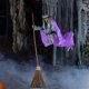 thumbnail image 1 of Flying Witch Animatronic Halloween Figures With Scary Sounds -chan, 1 of 5