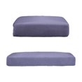 thumbnail image 1 of 2 Unids Sofá Futón Asiento Cojín Funda Sofá Funda Gray_size S \u0026 M, 1 of 5
