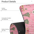 thumbnail image 4 of Yayeee Faucet Mat for Kitchen Sink 14.7" Diatomite Long Splash Guard Pad, Pink Gingerbread House, 4 of 7