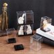 thumbnail image 5 of Vitrina para 8 minifiguras, almacenamiento de figuras de acción con base negra, caja de exhibición de bloques de construcción de acrílico transparente, 5 of 9