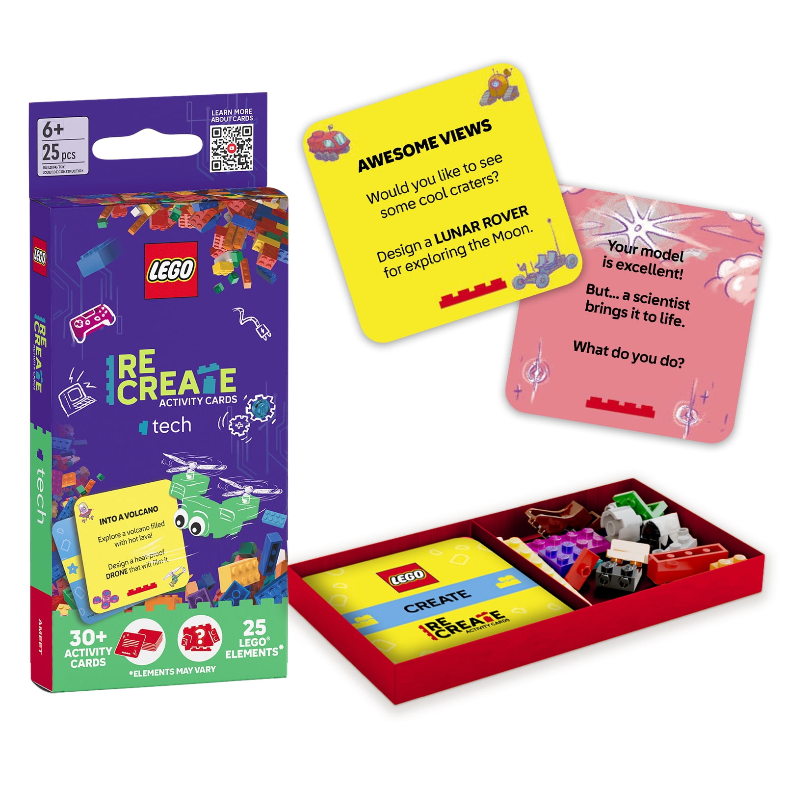 LEGO Recreate Activity Cards – Tech