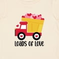 thumbnail image 4 of Inktastic Valentine Truck Loads of Love Heart Quote Boys Baby T-Shirt, 4 of 5