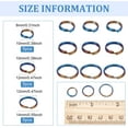 thumbnail image 2 of 15 mini anillos partidos de 10/12/14 mm, aleación de titanio, color arcoíris, 2 of 7