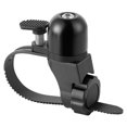 thumbnail image 2 of Impermeable MTB Carretera Bicicleta Cuerno Ciclismo Bicicleta 1.8-3.2cm Manillar Campana (Negro), 2 of 3