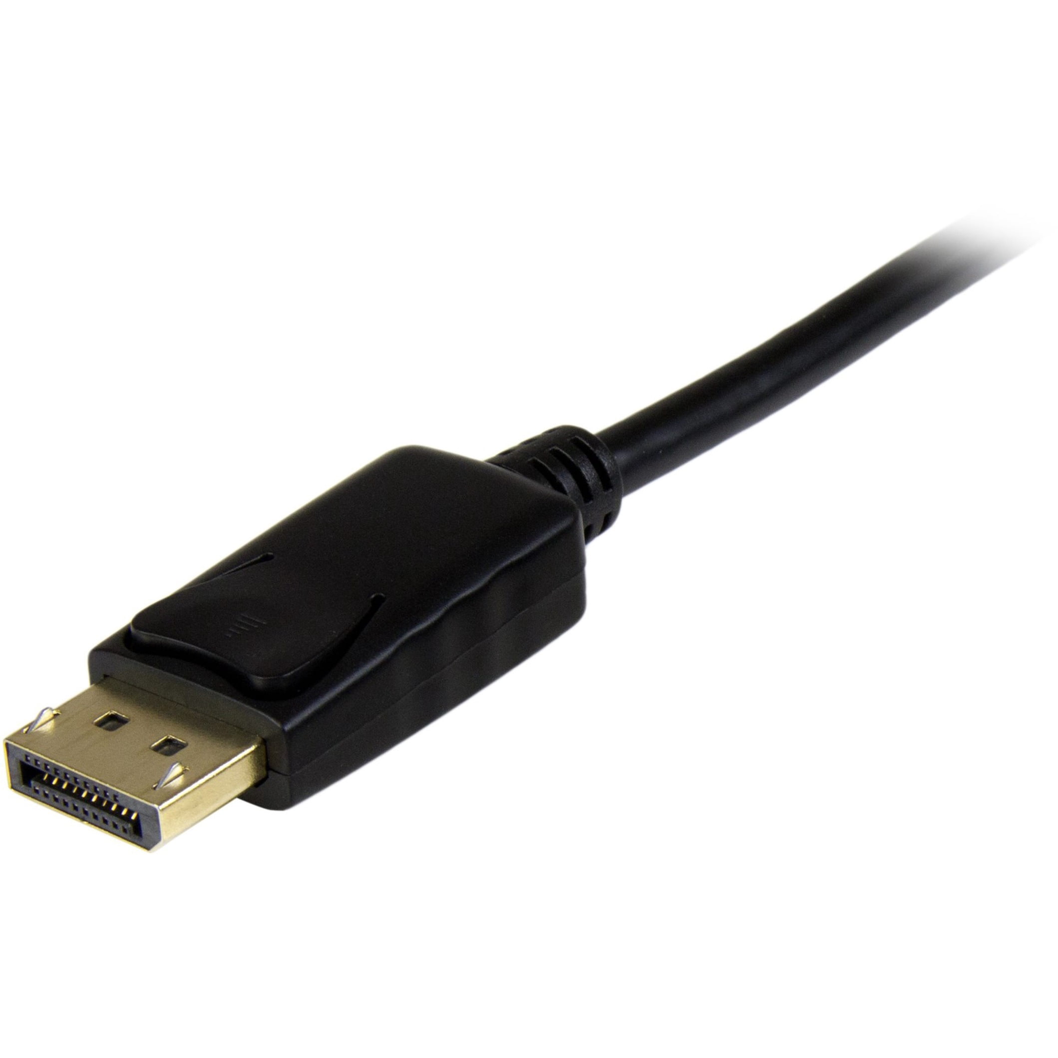 StarTech.com DP2HDMM1MB DisplayPort to HDMI converter cable - 3 ft (1m) - DP to HDMI Adapter with Built-in Cable - (M / M) Ultra HD 4K
