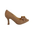 thumbnail image 2 of ZAPATILLA VESTIR LEON MUJER CAFE GAMUZA 494936 LEON 494936p, 2 of 4