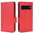 thumbnail image 3 of Google Pixel 6 Pro 5G Case , PU Leather Flip Cover Card Slots Magnetic Closure Wallet Case for Google Pixel 6 Pro 5G, 3 of 5