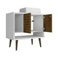 thumbnail image 4 of Manhattan Comfort Liberty 31.49" Bathroom Vanity Sink in White and Rustic Brown, 4 of 10