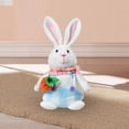 thumbnail image 3 of tredstone Cute Rabbit Figurine Decorative Ornament Art for Anniversary Office Decor Male, 3 of 9