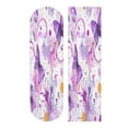 thumbnail image 4 of 44"x10" Skateboard Grip Tape Protector Sheets Nonslip Protection Griptape Sheet for Outdoor Sports Purple Butterfly with Swirls, 4 of 7