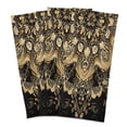 thumbnail image 3 of BZSMCE Kitchen Towels Creative Gold Blossom Fashion Pattern Pattern Durable Kitchen Towel, 3 of 7