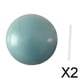 thumbnail image 1 of 2x Pelota de Pilates Pequeña, Pelota de Núcleo, Pelota de Ejercicio Antiexplosión, Pelota de Yoga para Gimnasia, Estiramiento, Equilibrio, Estabilidad 2 piezas, 1 of 8
