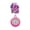 Rose Pink, variant on Glitter Acrylic Heart Medical Series NURSE Retractable Badge Reel with Pocket Watch for Nurses Doctors Rotatable and Extendable Badge Holder