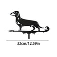 thumbnail image 3 of KNFATEQVEDG Outdoor Garden Sculptures and Statues Modern Metal Weathervane Design for Home Yard Use Functional Wind Direction Indicator Canada Day, 3 of 7