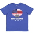 thumbnail image 3 of Inktastic Proud Military Grandson US Flag Youth T-Shirt, 3 of 5