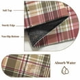 thumbnail image 6 of Round Rugs 4Ft, Buffalo Plaid Round Area Rug Washable Indoor Throw Carpet, Modern Farmhouse Colorful Checkered Soft Non Slip Circle Rug for Kitchen Nursery Room Home Decor Aesthetic, 6 of 8
