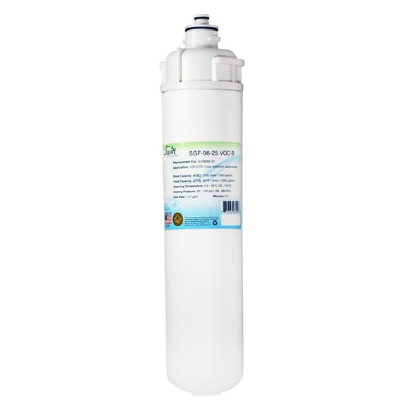 Swift Green Filters SGF-96-21 VOC-L-B Replacement Water Filter for Everpure EV9612-76(1 Pack)